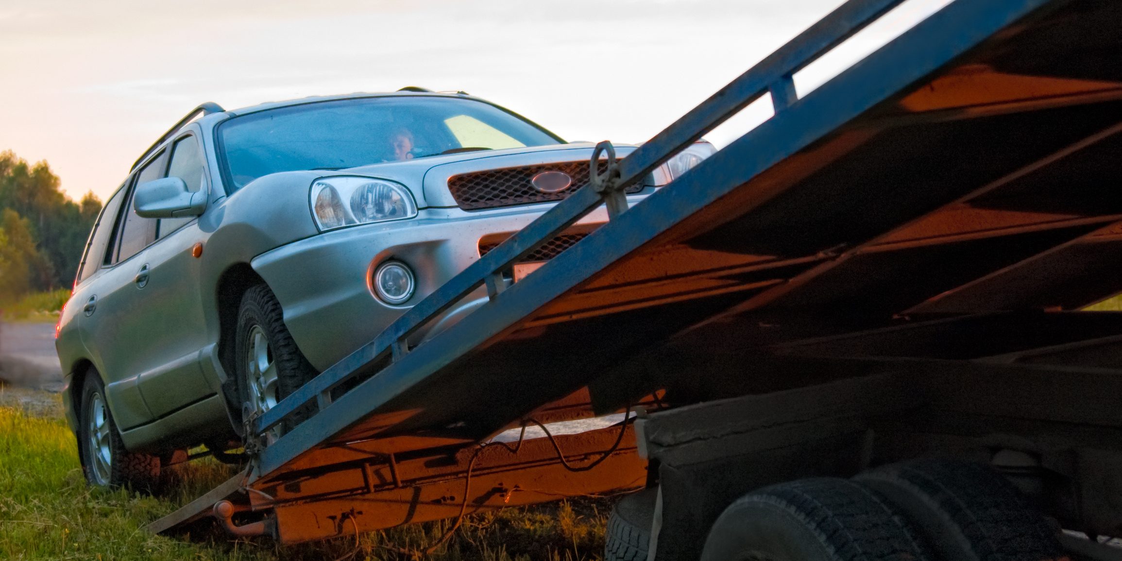 Broken Car Towing Calls In The Platform